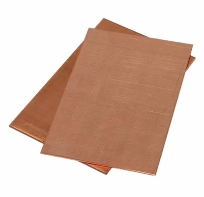 Copper Sheet Plate 0.1mm-200mm Thickness ±0.01mm Tolerance