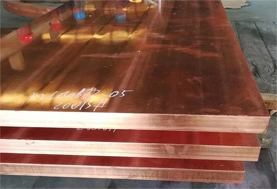 Standard Export Package Copper Sheet Plate 0.1mm - 200mm L/C Payment Term